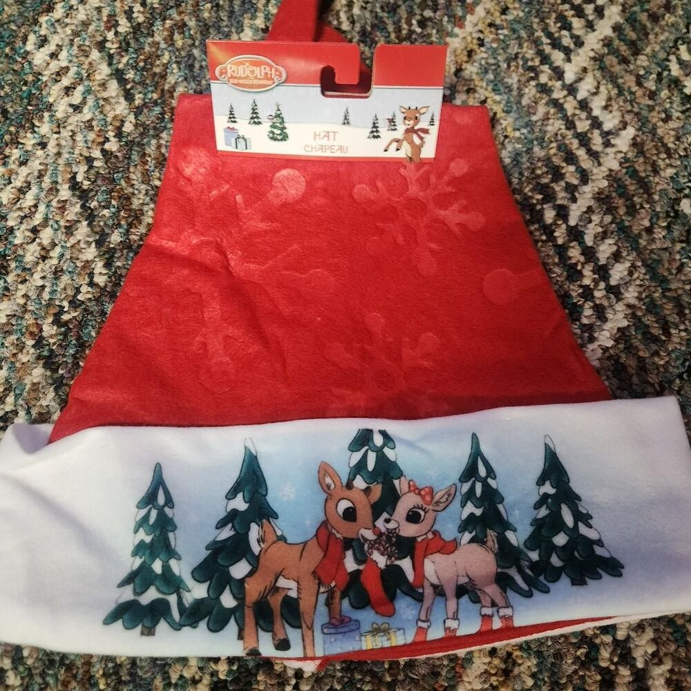 Rudolph Christmas Stocking Cap